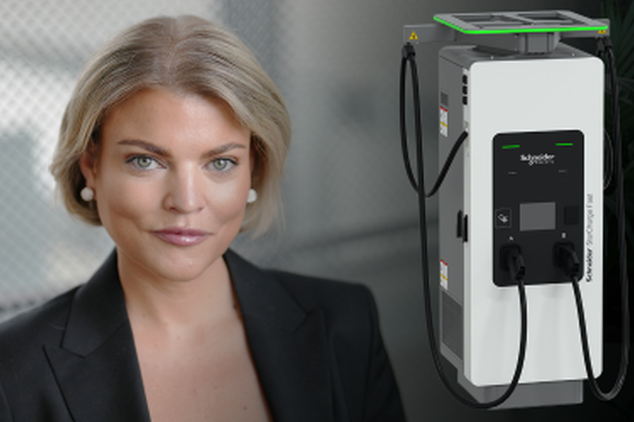– For å lykkes i overgangen til et elektrifisert bilmarked, kreves det ladeløsninger som kan håndtere høy effekt, som er driftssikre over tid og enkelt kan integreres i eksisterende systemer, sier Emma Wallin, leder for eMobility i Norden og Baltikum hos Schneider Electric.