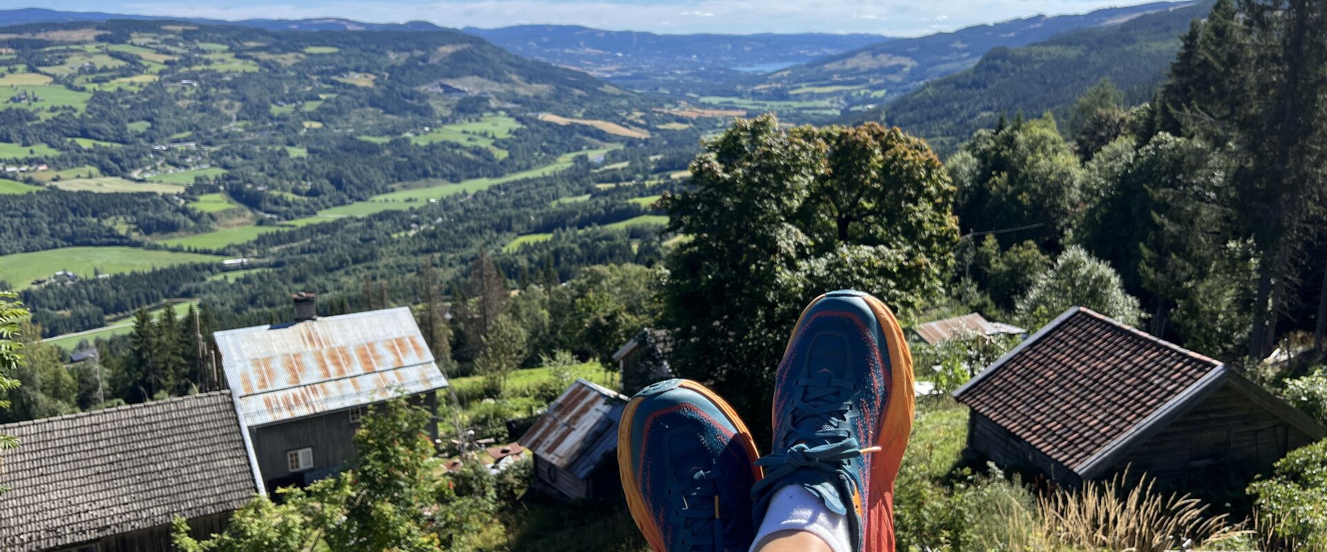 Nærtur med utsikt fra Follebu