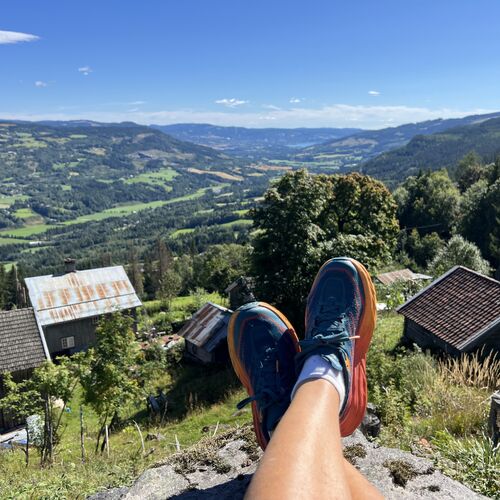 Nærtur med utsikt fra Follebu