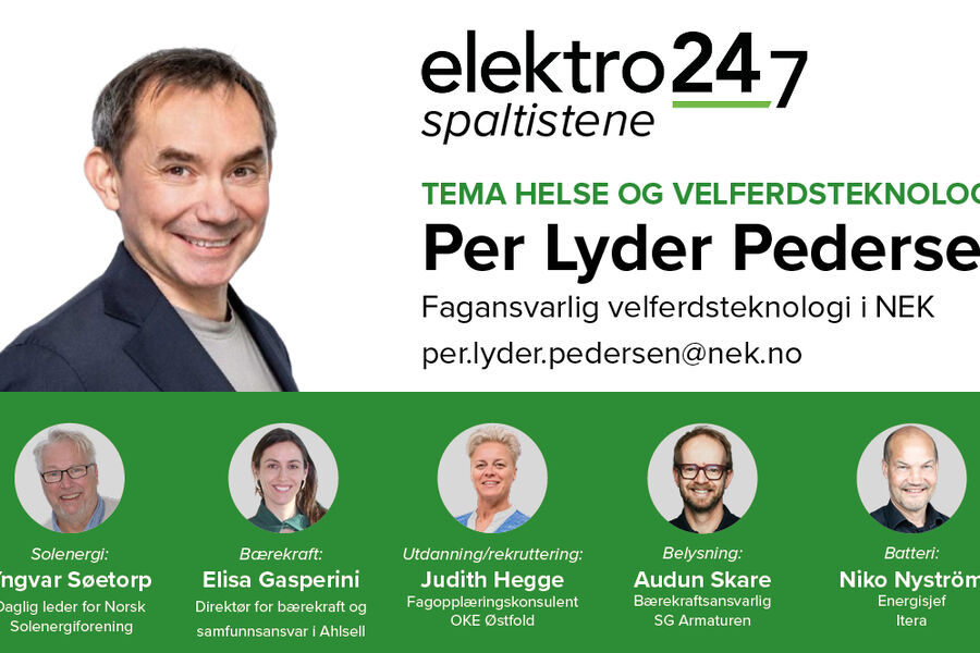 Feltet har utviklet seg betydelig siden velferdsteknologi ble introdusert i Norge for rundt femten år siden, skriver Per Lyder Pedersen i denne kronikken. n