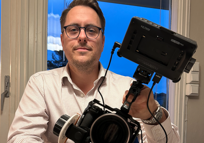 Tomas Pollen Staviks film slår an internasjonalt. Foto: Leif Magne Flemmen