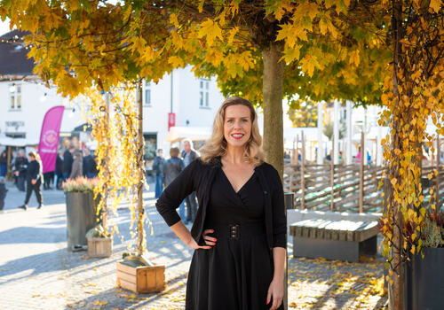 Foto av Ingvild Tennfjord i Brumunddal