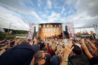 God stemning på Lillehammer Live!