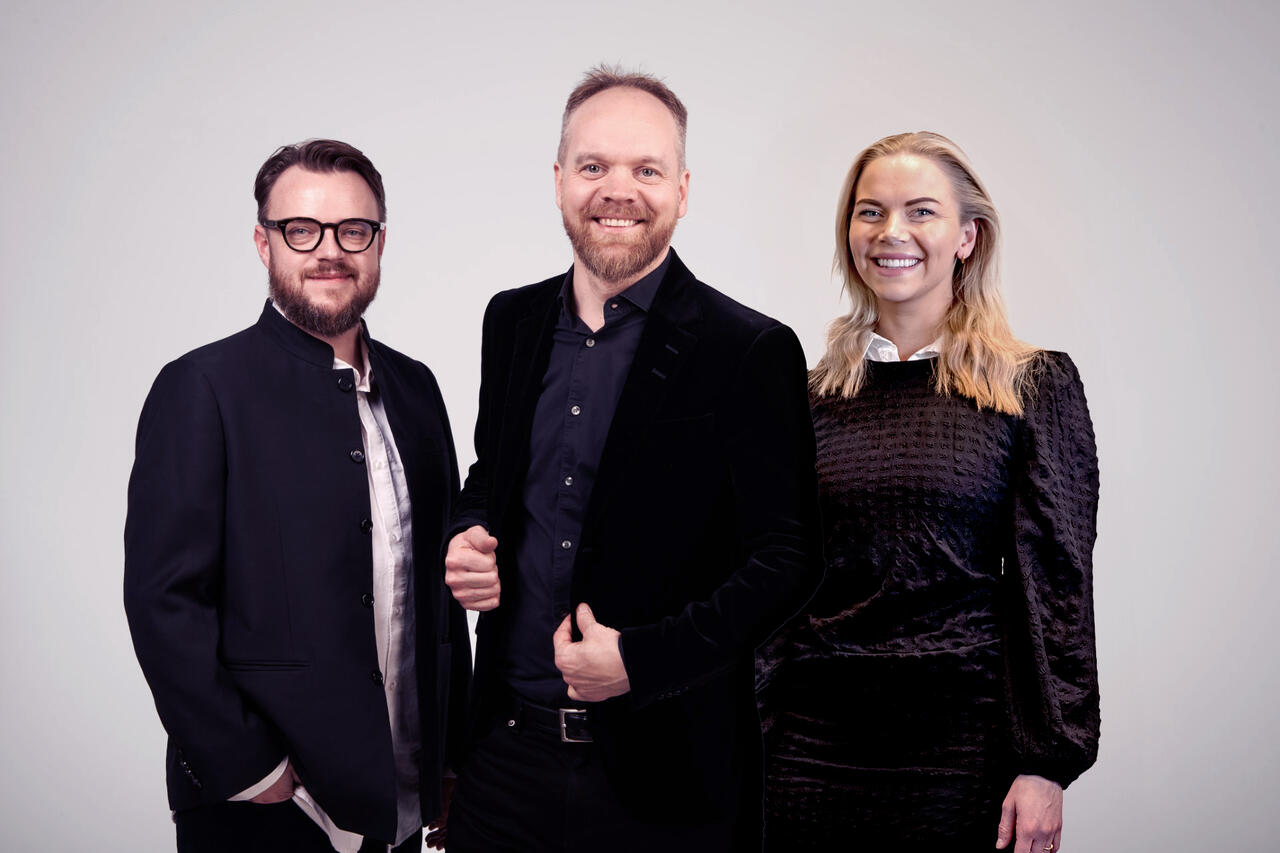 Gruppe bilde med Rønning