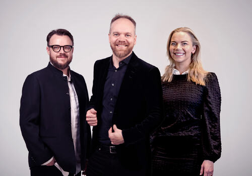 Gruppe bilde med Rønning