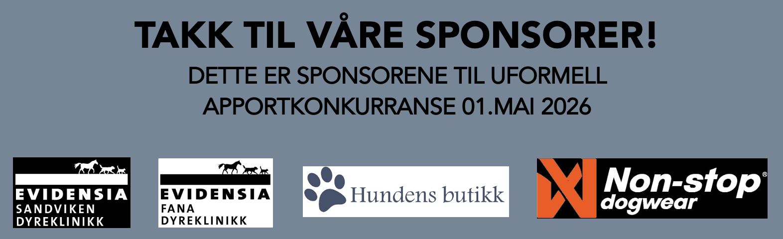 sponsorer apportkonkurranse
