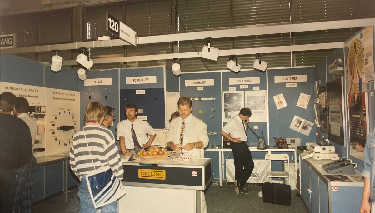 Bildet viser Gyllings første deltagelse i 1990.