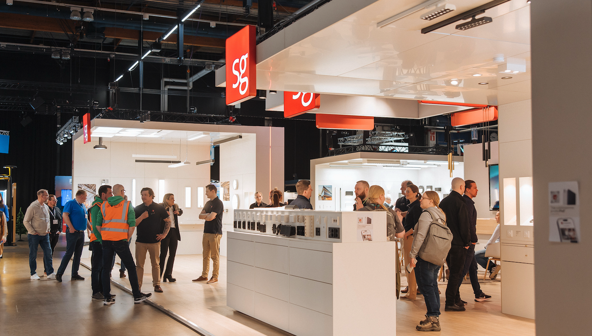 SG Armaturen stiller med en helt ny og innbydende stand på ca. 300 m2. SG Armaturen stiller med en helt ny og innbydende stand på ca. 300 m2.