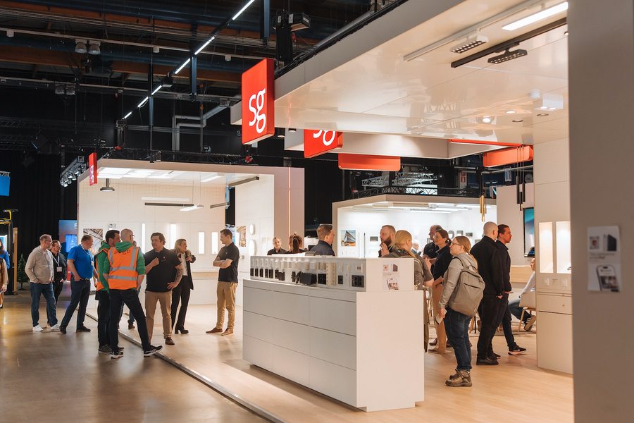 SG Armaturen stiller med en helt ny og innbydende stand på ca. 300 m2.
