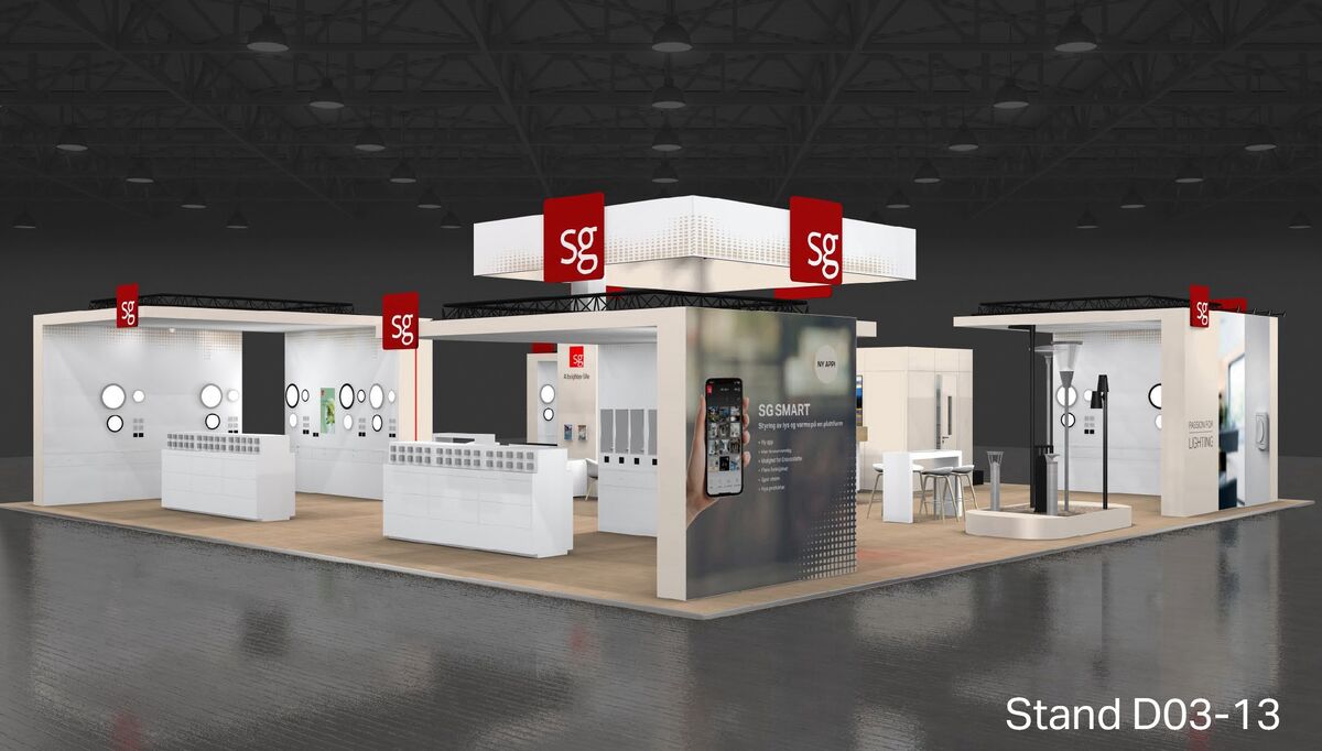 SG Armaturen stiller med en helt ny og innbydende stand på ca. 300 m2.