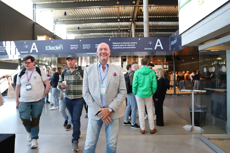 Prosjektdirektør Svein Bogerud Arnesen gleder seg over den store tilstrømningen til Eliaden – og har stor tro på rekordoppslutning. 