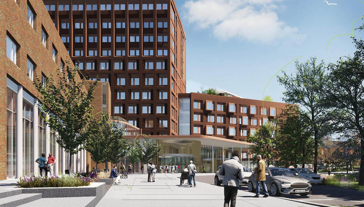 Illustrasjon: Nye Rikshospitalet | LINK Arkitektur Illustrasjon: Nye Rikshospitalet | LINK Arkitektur