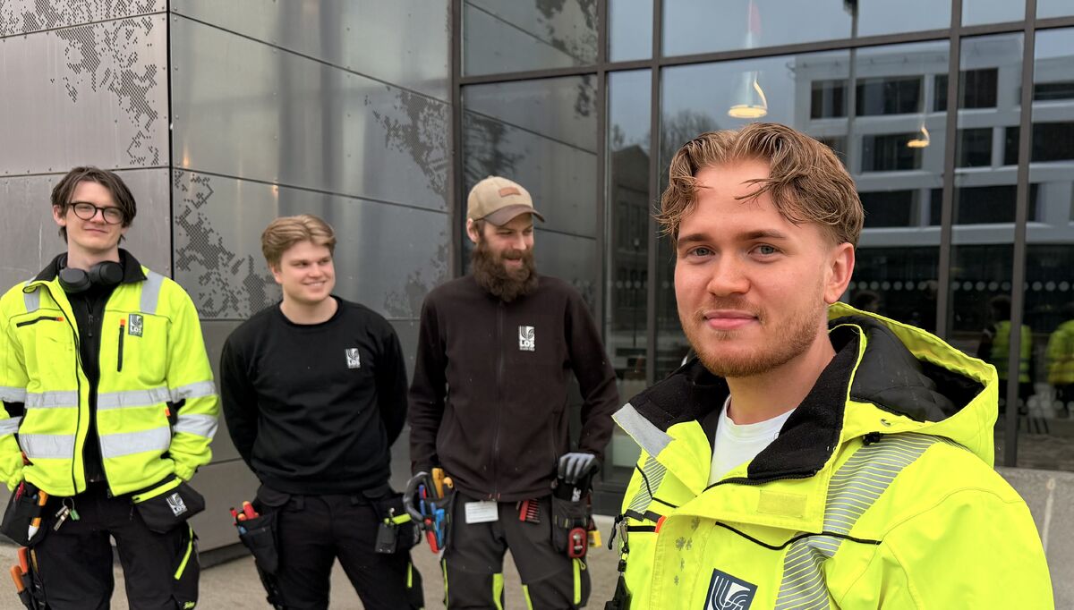 Jeg har alltid hatt ambisjoner om å utvikle meg, forteller Sander.  Foto: LOS Elektro