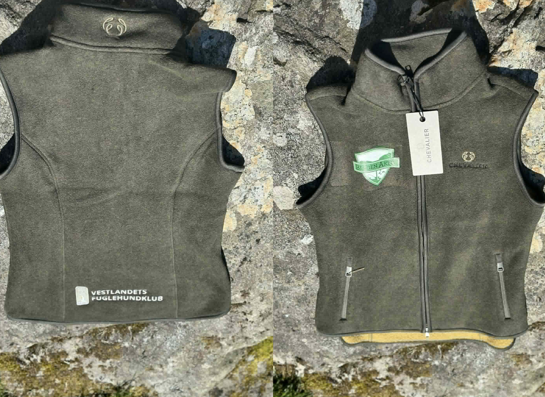 Jubileumsvest - for- og bakside