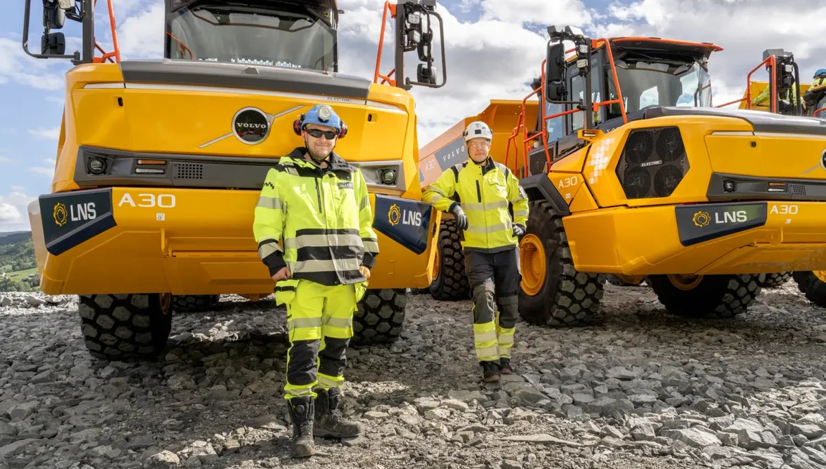 Hemsil 3-prosjektet tar nå et viktig steg i elektrifiseringen av anleggsdriften. Foto: Hafslund