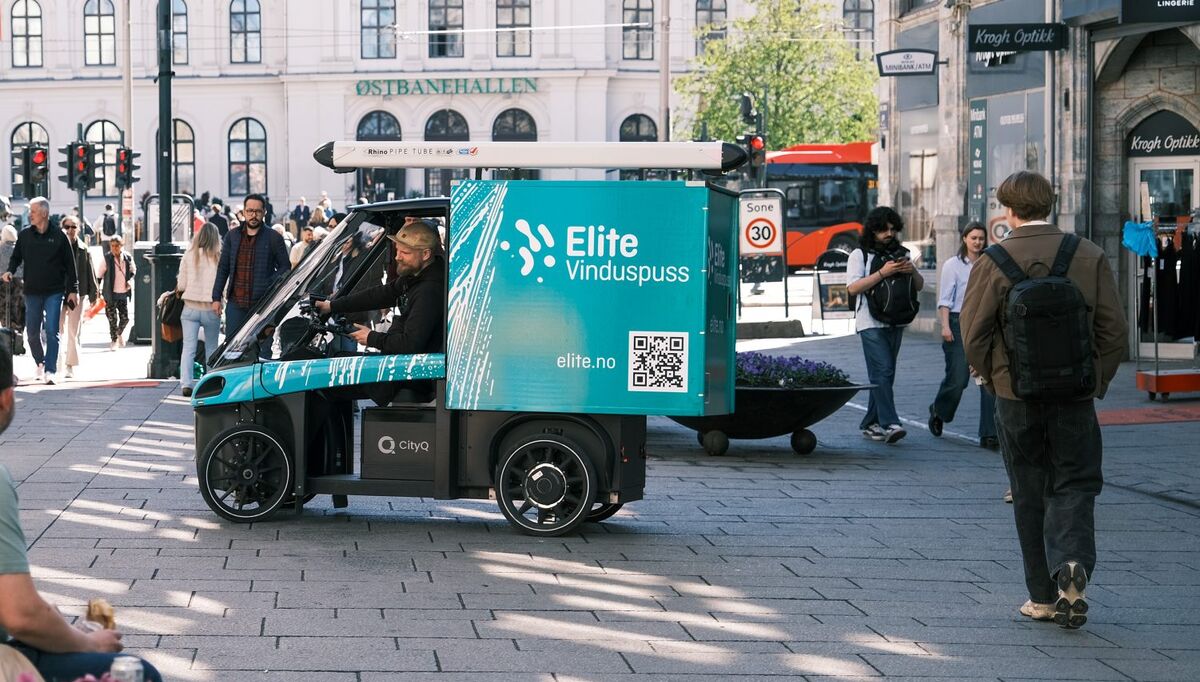Den nye tilskuddsordningen støtter både større elektriske lastesykler og små elektriske nyttekjøretøy, som modeller fra VOK, CityQ og Paxster. Foto: Oslo kommune