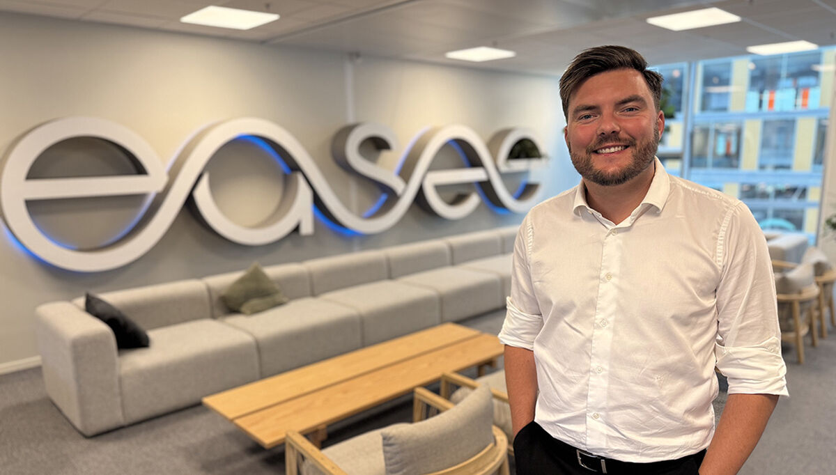 Øyvind Staveland Osjord er ny CEO i Easee. Øyvind Staveland Osjord er ny CEO i Easee.