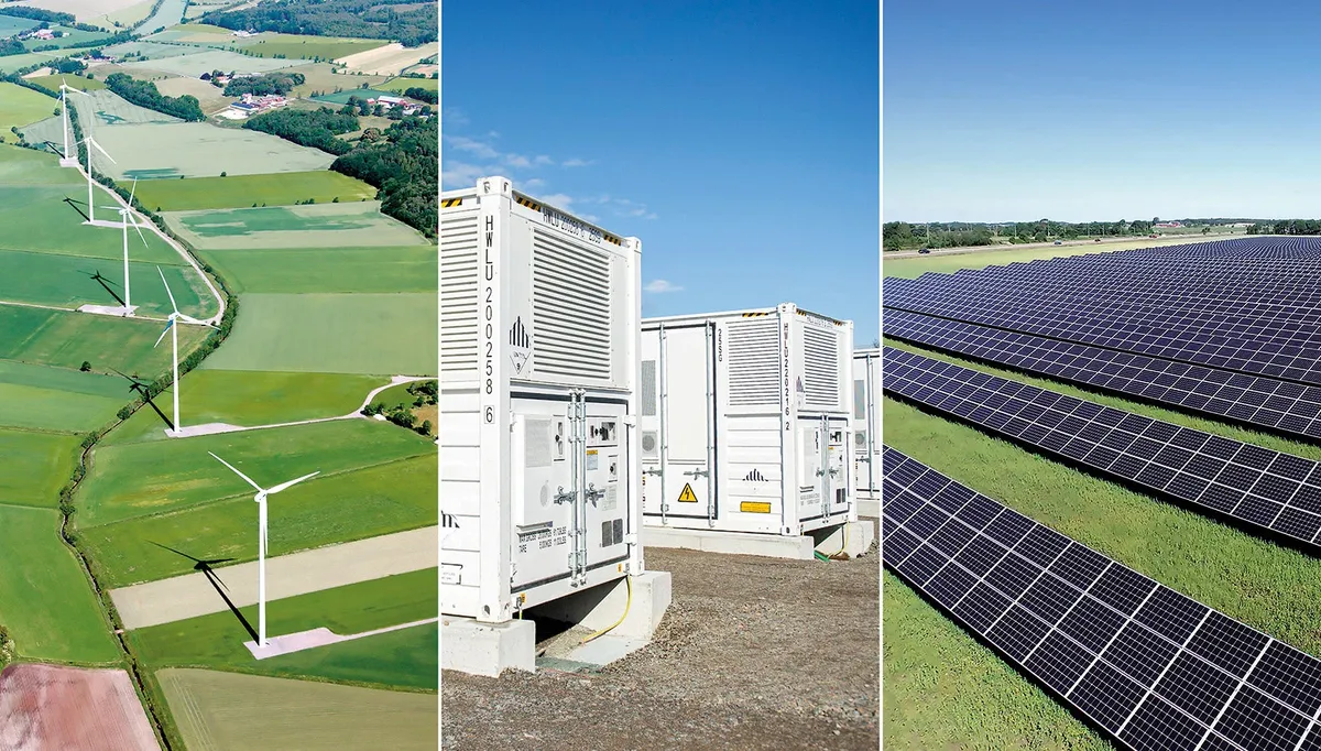 Den hybride kraftkjøpsavtalen (PPA) med Varberg Energi er en ny måte å sikre en mer balansert kraftleveranse. Foto: Varberg Energi Den hybride kraftkjøpsavtalen (PPA) med Varberg Energi er en ny måte å sikre en mer balansert kraftleveranse. Foto: Varberg Energi