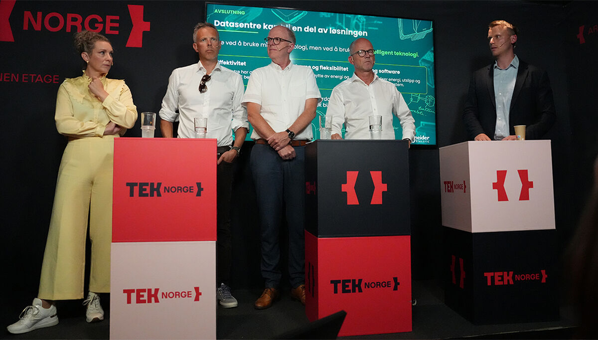 Undersøkelsen ble presentert under debatten «KI-kappløpet og energisikkerhet i Norge» på Arendalsuka. I panelet deltok Karianne Tung, Ole Erik Almlid, Ove Guttormsen, Erik Gjesdal, Leiv Ingve Ørke og Jon Gravråk. Undersøkelsen ble presentert under debatten «KI-kappløpet og energisikkerhet i Norge» på Arendalsuka. I panelet deltok Karianne Tung, Ole Erik Almlid, Ove Guttormsen, Erik Gjesdal, Leiv Ingve Ørke og Jon Gravråk.