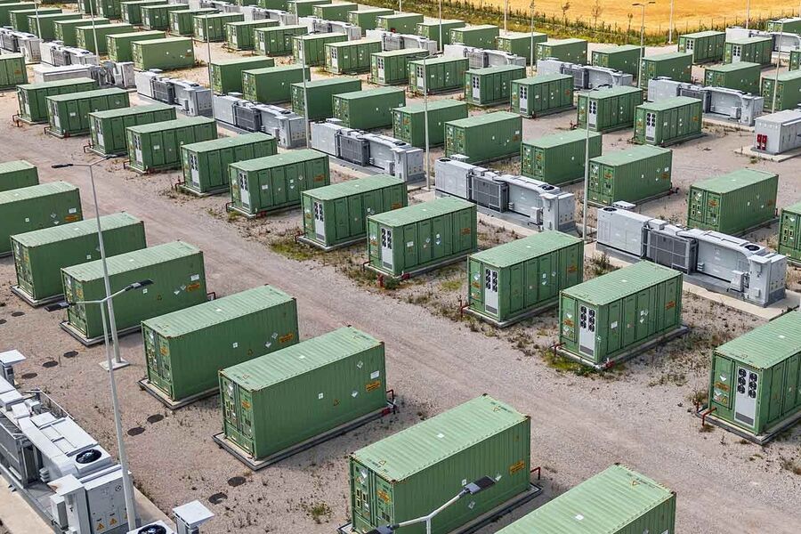 Kina har midlertidig stanset godkjenningen av nye fabrikker for batterier til energilagring (Illustrasjonsfoto).