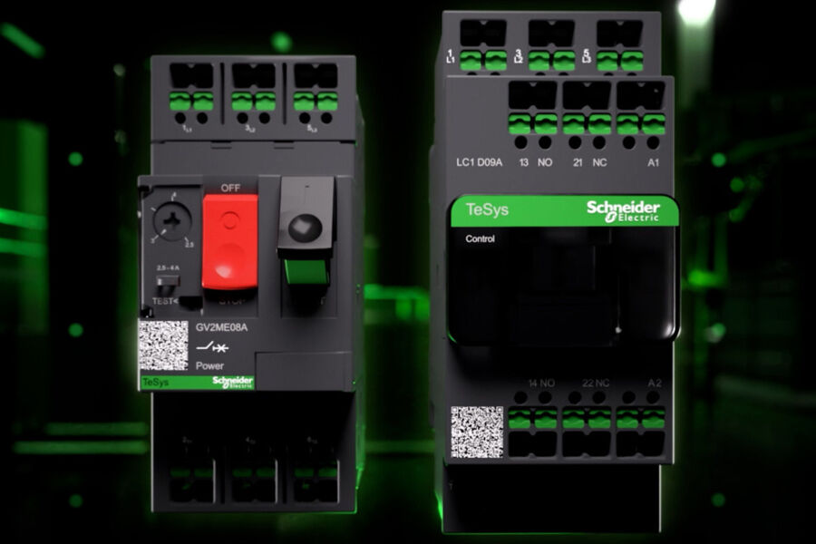 Enkelheten ved tilkoblingssystemet reduserer installasjonstiden med opptil 96 prosent, hevder Schneider Electric.