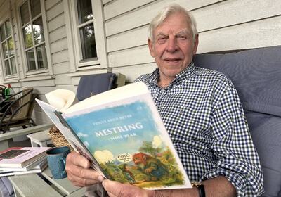 Trygve Meyer arbeider allerede med neste bok. Den skriver han til sitt eneste oldebarn.