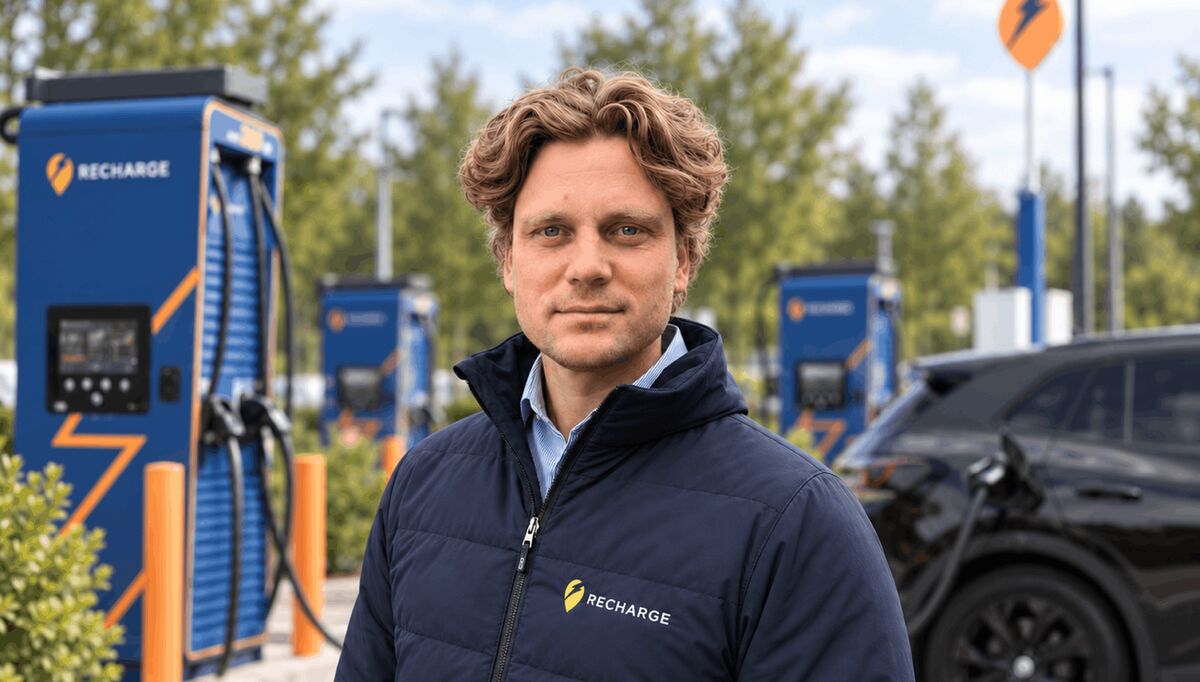 Kommunikasjonssjef Hans-Petter Bjørkli Tryggvason i Recharge. Foto: Recharge